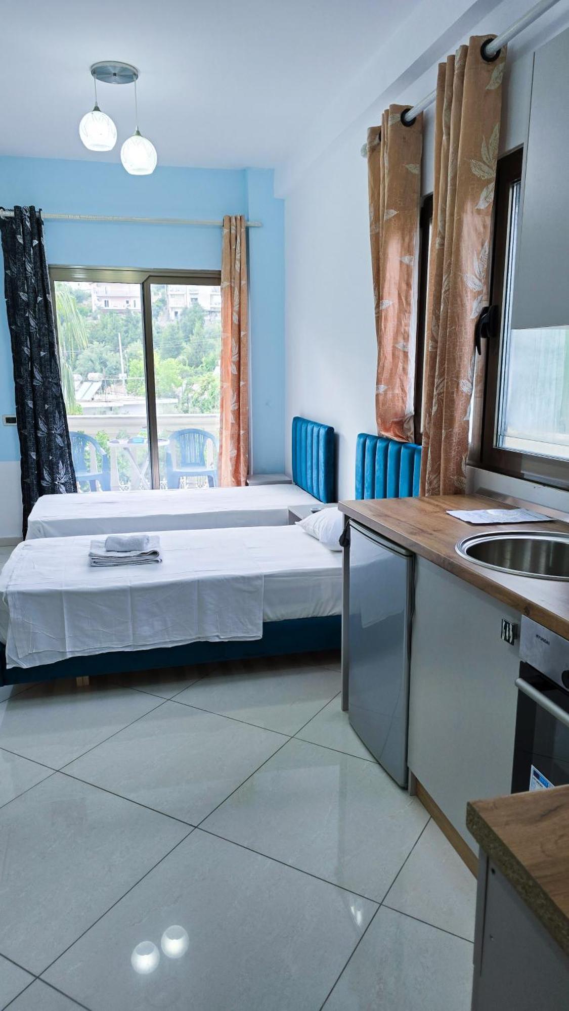Apartment Azure With Sea View Drymades Dhermi